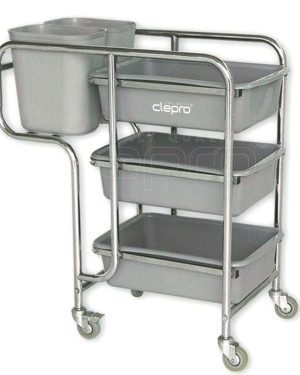 Xe đẩy dọn đồ ăn Clepro CS-3/5L