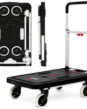 Xe đẩy hàng 4 bánh gấp gọn Maxkiwi PT-0096B (100Kg)