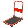 Xe đẩy hàng 4 bánh sàn thép FujiHome HT-415