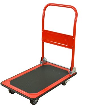 Xe đẩy hàng 4 bánh sàn thép FujiHome HT-415