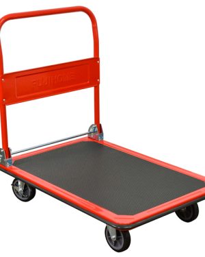 Xe đẩy hàng 4 bánh sàn thép FujiHome HT-430