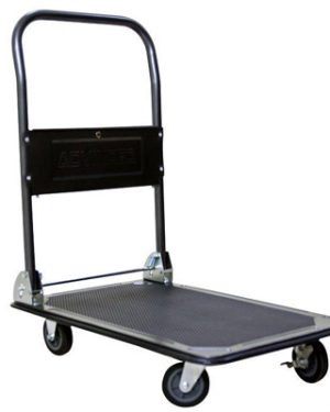 Xe đẩy hàng 4 bánh sàn thép phủ nhám Advindeq HT-170