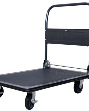 Xe đẩy hàng 4 bánh sàn thép phủ nhám Advindeq HT-320