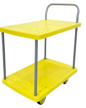 Xe đẩy hàng sàn nhựa Sumika T170-T2 (2 tầng)