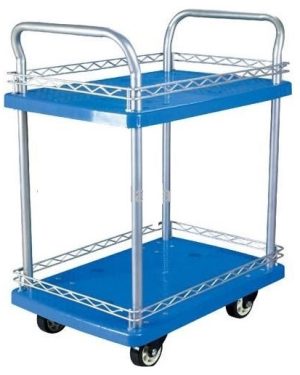 Xe đẩy sàn nhựa 2 tầng FEIDA FD150-T2