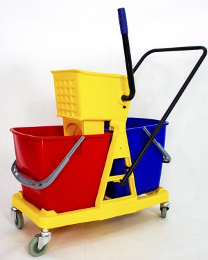 Xe vắt nước lau nhà 2 ngăn HiClean HC073