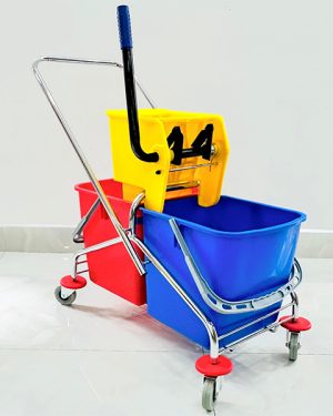Xe vắt nước lau nhà 2 xô HiClean HC071