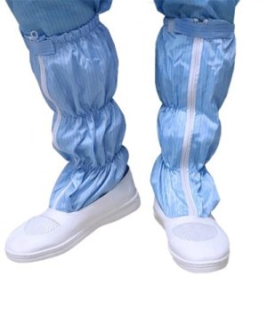 Giày phòng sạch Việt Nam chống tĩnh điện màu xanh