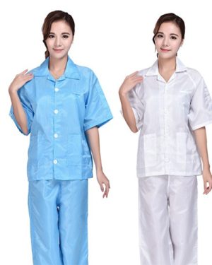 Quần áo chống tĩnh điện ngắn tay