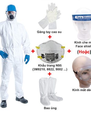 Bộ quần áo phòng dịch Vin-2000 Pro full set Level 3