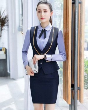 ĐỒNG PHỤC LỄ TÂN NHÀ HÀNG 004