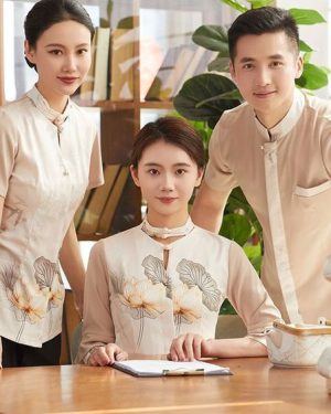 ĐỒNG PHỤC NHÀ HÀNG HOA 001