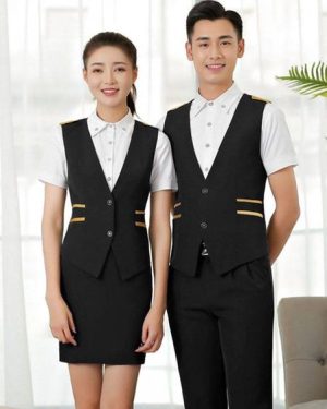 ĐỒNG PHỤC LỄ TÂN NHÀ HÀNG 001