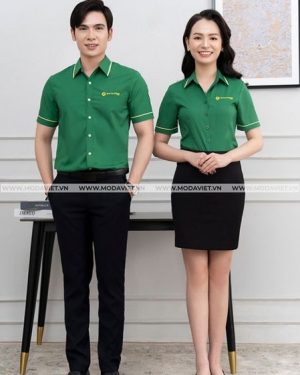 ÁO ĐỒNG PHỤC SƠ MI BÁCH HOÁ XANH
