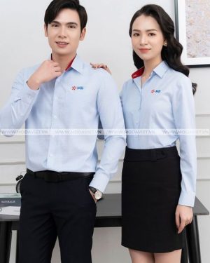 ÁO SƠ MI ĐỒNG PHỤC NGÂN HÀNG MB BANK
