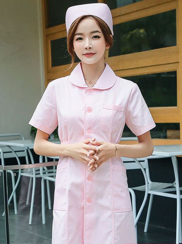 sleeve-medical-hospital-nurse-scrub-lab-coat-dress-female-summer-work_8eea76acbbb44974b7c98f17b8e24563_master