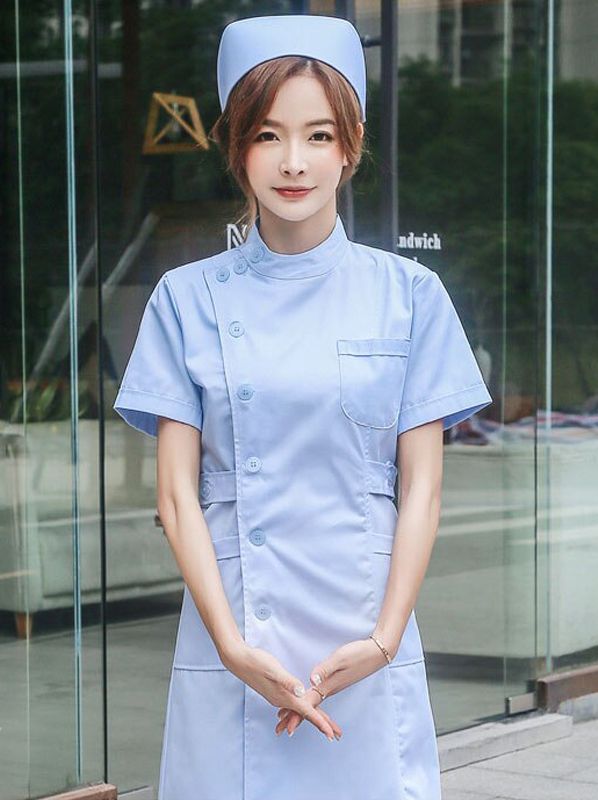 sleeve-medical-hospital-nurse-scrub-lab-coat-dress-female-summer-work_e3ac68eed13b4db38a64789ced9031d0_master