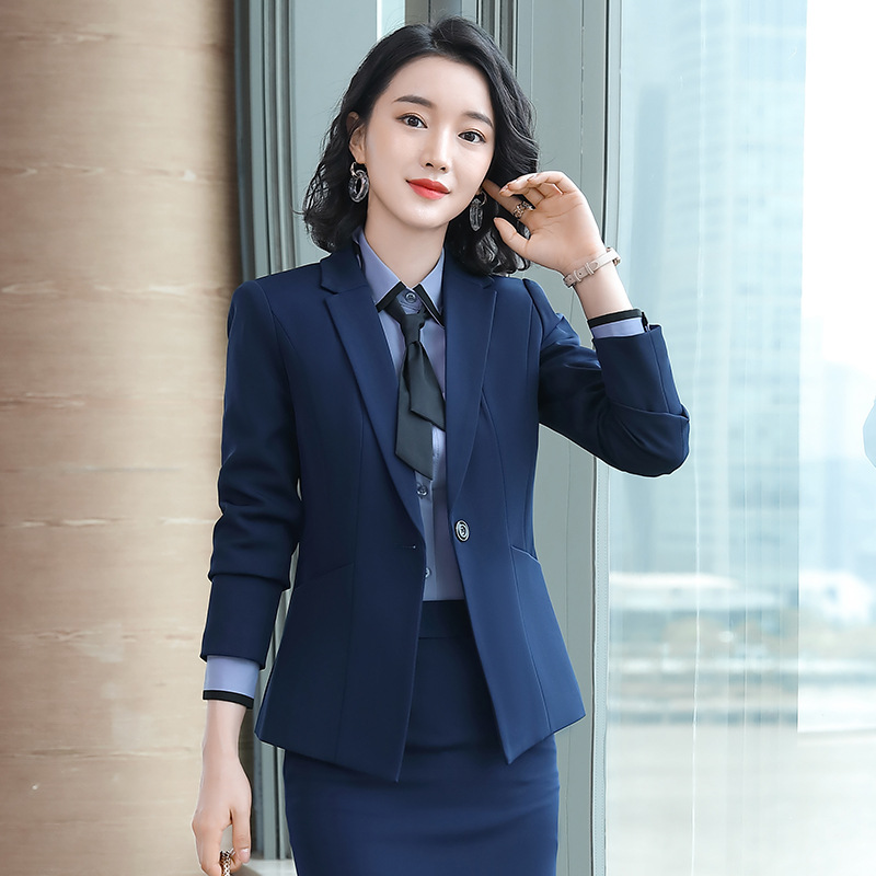 Áo Vest Đồng Phục Nữ Chuyên Nghiệp Và Trang Trọng UNF181A Xanh