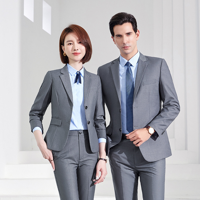 Đồng Phục Áo Vest Công Sở Nam Nữ, Văn Phòng Chuyên Nghiệp Và Sang Trọng UNF182 Xanh Navy