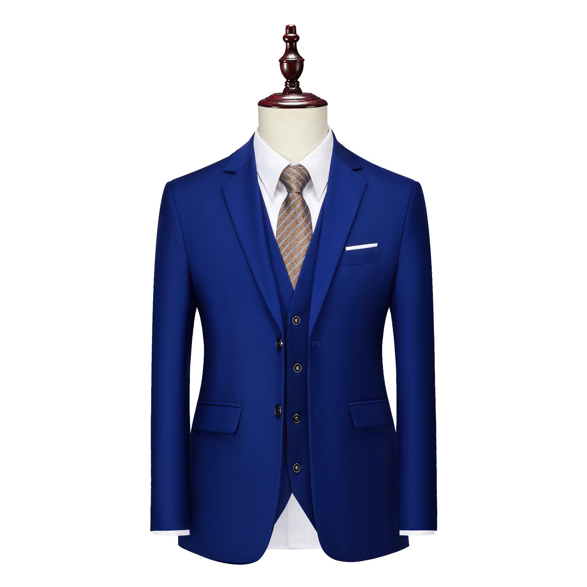 Đồng Phục Áo Vest Nam 2 Nút Tà Sau, Công Sở, Sự Kiện, Dự Tiệc Chuyên Nghiệp Sang Trọng UNF172 Trắng