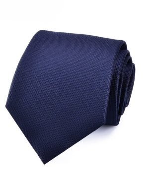 Đồng Phục Cà Vạt Thắt Nút Xanh Navy Trang Trọng, Chuyên Nghiệp Và Năng Động A8037