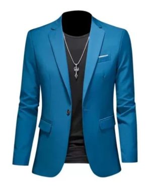 Đồng Phục Áo Vest Nam 1 Nút Tà 2 Bên, Công Sở, Sự Kiện, Dự Tiệc Chuyên Nghiệp Sang Trọng UNF173 Xanh Lục Hồ
