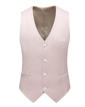 Đồng Phục Áo Gile Nam Tiếp Viên Hàng Không, Công Sở, Lễ Tân, Khách Sạn UNF170 Mơ