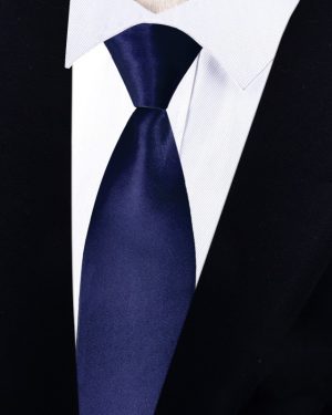 Đồng Phục Cà Vạt Có Khóa Kéo (Không Cần Thắt Nút) Xanh Navy Trang Trọng, Chuyên Nghiệp Và Năng Động Y8705