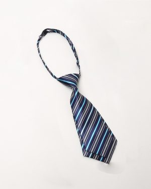 Đồng Phục Cà Vạt Nữ 2 Lớp Sọc 3 Màu Chuyên Nghiệp Đáng Tin Cậy UNF136