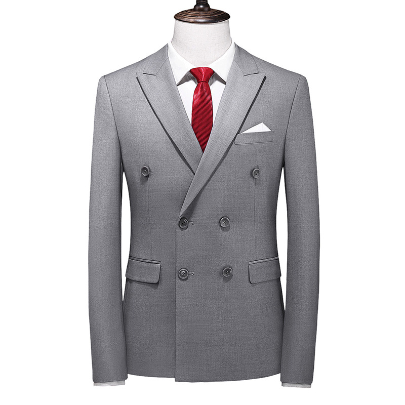 Đồng Phục Áo Vest Nam 6 Nút Tà Sau, Công Sở, Sự Kiện, Dự Tiệc Chuyên Nghiệp Sang Trọng UNF174 Đen