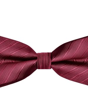 Đồng Phục Nơ Màu Đỏ Rượu Có Vân Tinh Tế, Phong Cách Và Lịch Lãm L8052