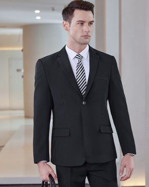 Đồng Phục Áo Vest Nam Công Sở Chuyên Nghiệp Và Sang Trọng UNF104 Đen