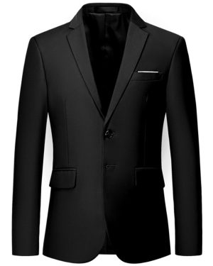 Đồng Phục Áo Vest Nam 2 Nút Tà Sau, Công Sở, Sự Kiện, Dự Tiệc Chuyên Nghiệp Sang Trọng UNF172 Đen