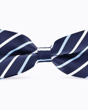 Đồng Phục Nơ Màu Xanh Navy Lai Trắng Tinh Tế, Phong Cách Và Lịch Lãm L8019