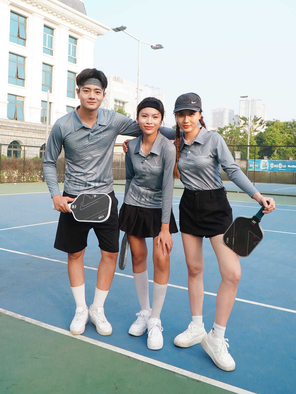 Mẫu Đồng Phục Pickleball Dài Tay Vinfast Thiết Kế Chuẩn Form