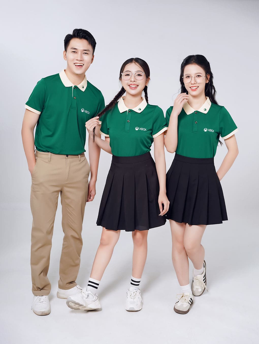 Mẫu Áo Polo Đồng Phục Công Ty Xbox Cổ Thêu Chuẩn Nhận Diện
