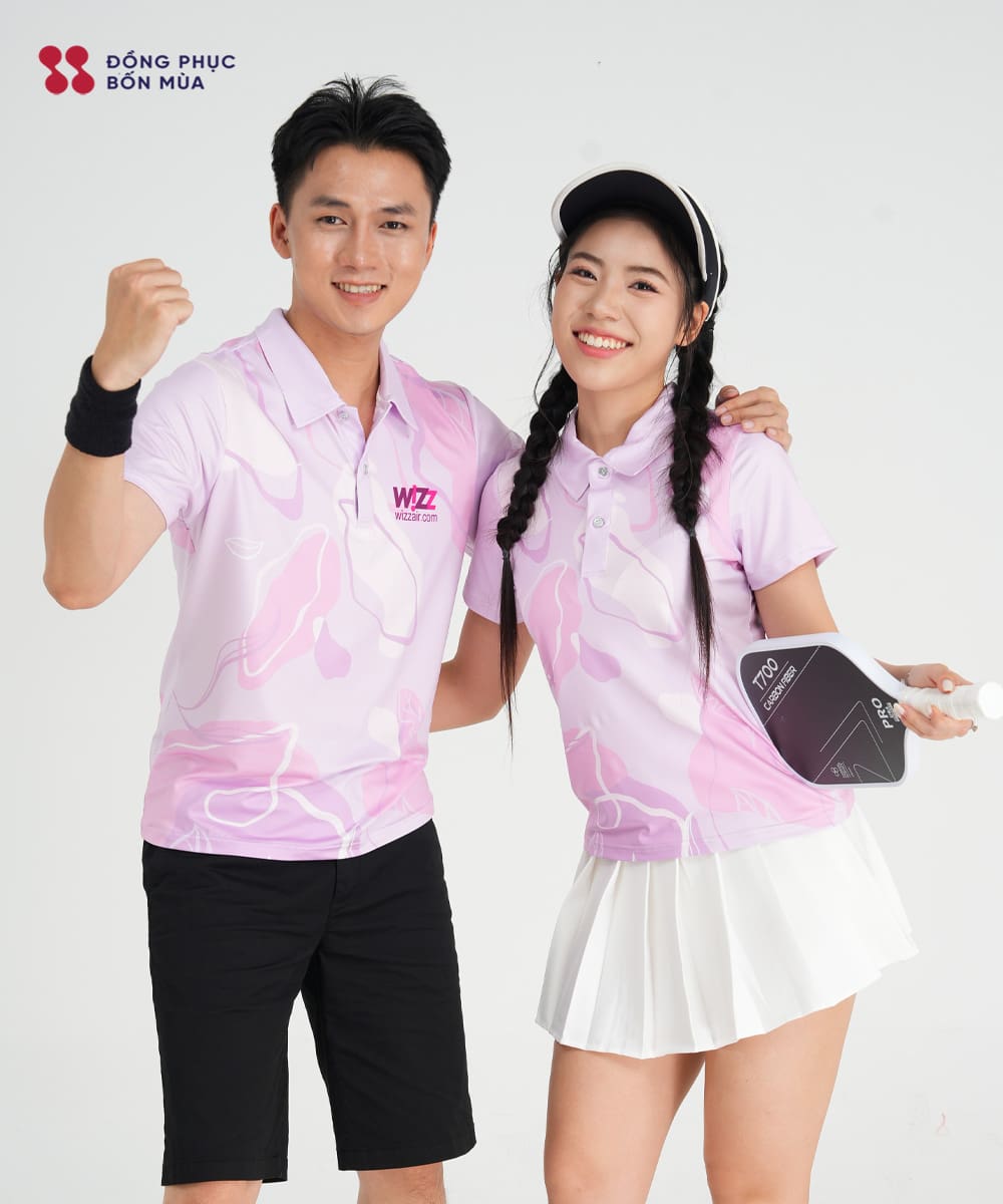Đồng Phục Pickleball In 3D Sắc Nét | Vải Thể Thao Cao Cấp