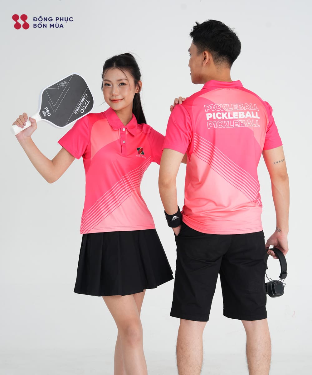 Đồng Phục Pickleball Ngân Hàng Agribank | Thiết Kế Năng Động, In 3D Độc Đáo