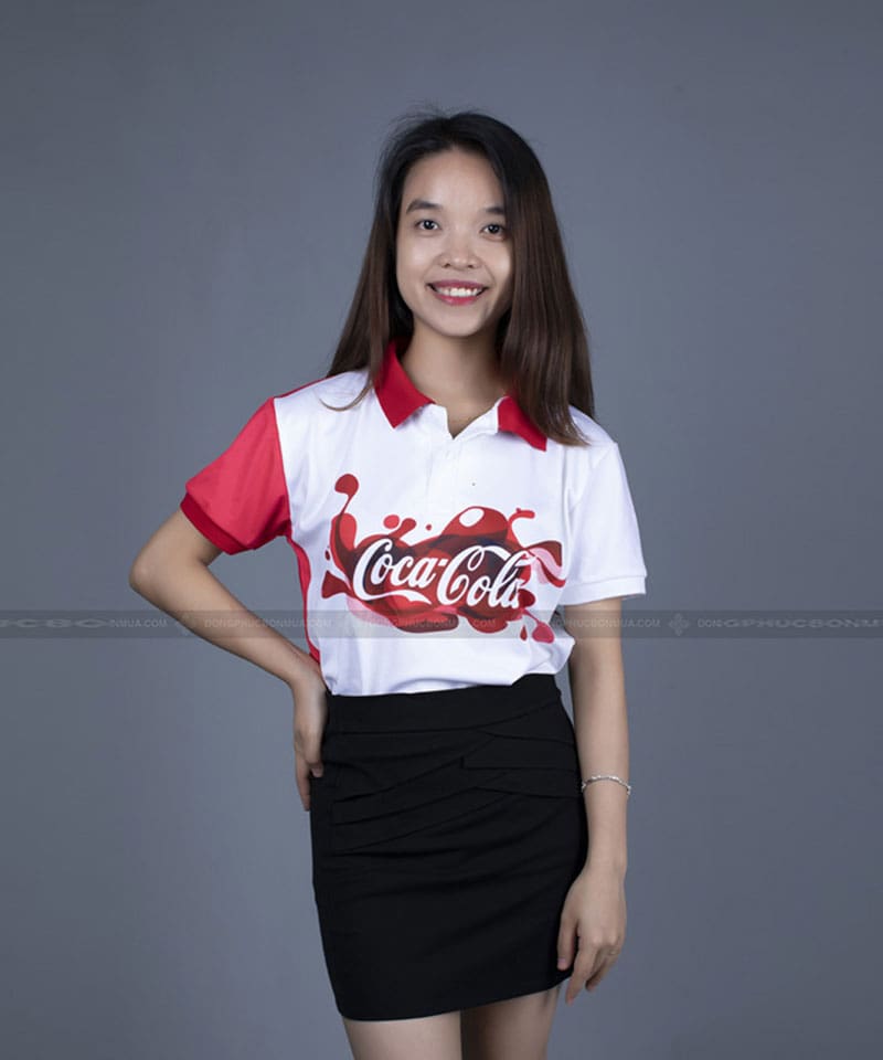 Áo phông đồng phục công ty COCACOLA