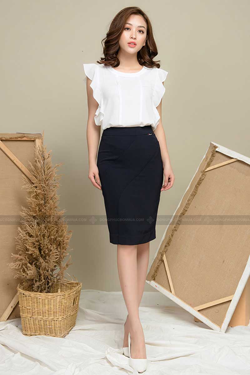 Chân váy Zuyp thời trang công sở