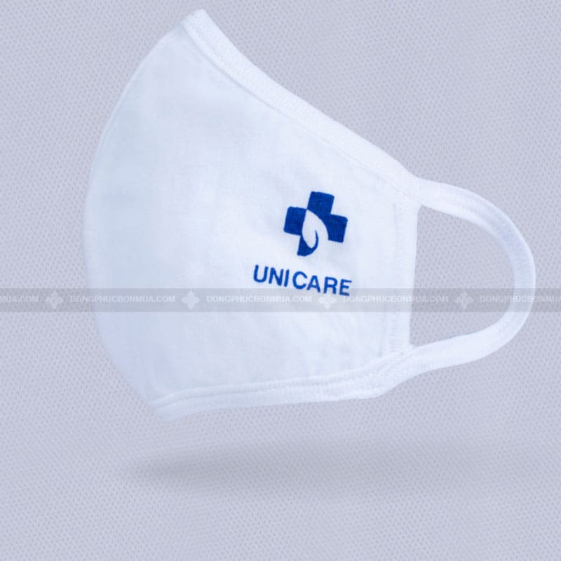 Khẩu trang vải kháng khuẩn in logo MS17