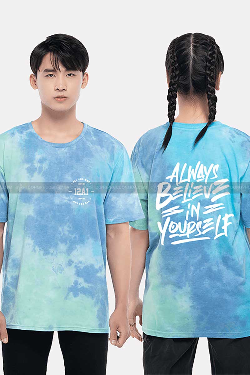 Áo lớp Tie Dye 02 [MẪU MỚI]