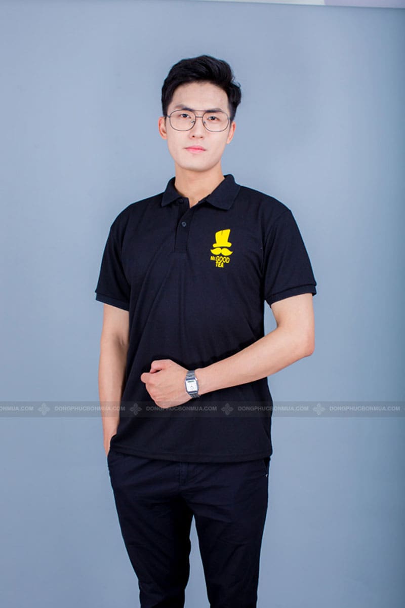 Áo phông đồng phục thương hiệu Mr Good Tea