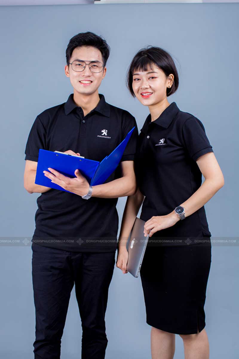 Áo thun đồng phục công ty Peugeot