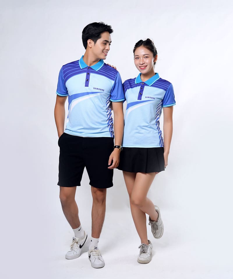 Áo thun đồng Phục Teambuilding Thương Hiệu Samsung
