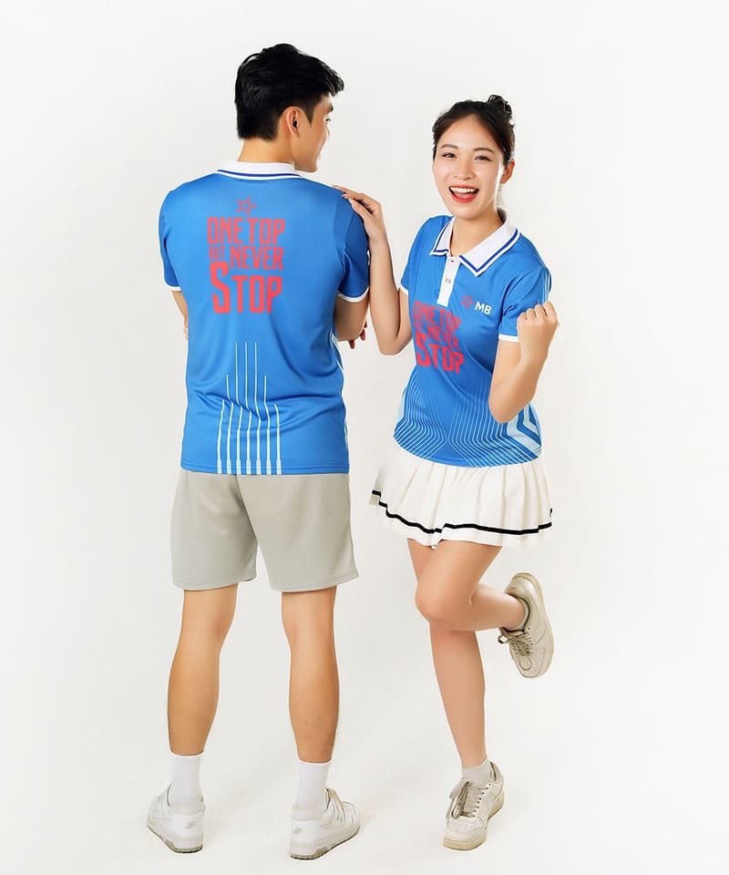Đồng phục có cổ TEAMBUILDING ngân hàng MBBANK form Regular Fit