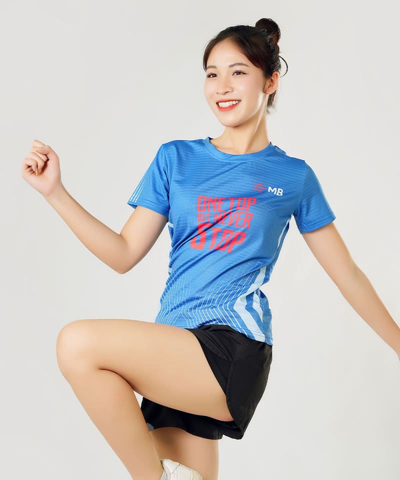 Áo thun giải chạy ngân hàng MBBANK form Regular Fit
