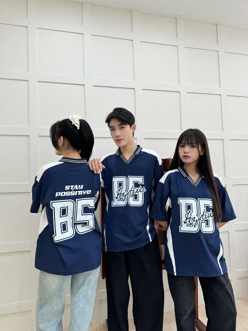 Áo đồng phục lớp Hoopster màu xanh than
