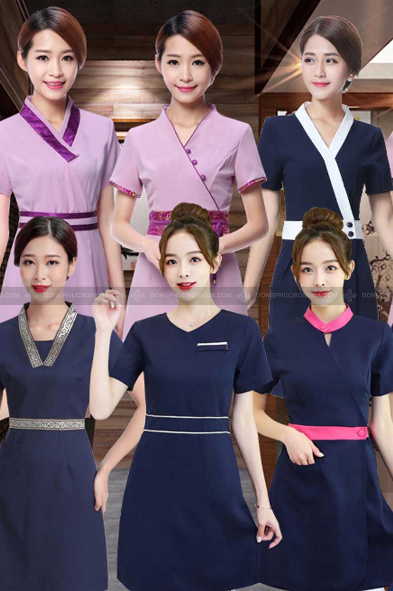 mau-dong-phuc-nhan-vien-spa-co-tim