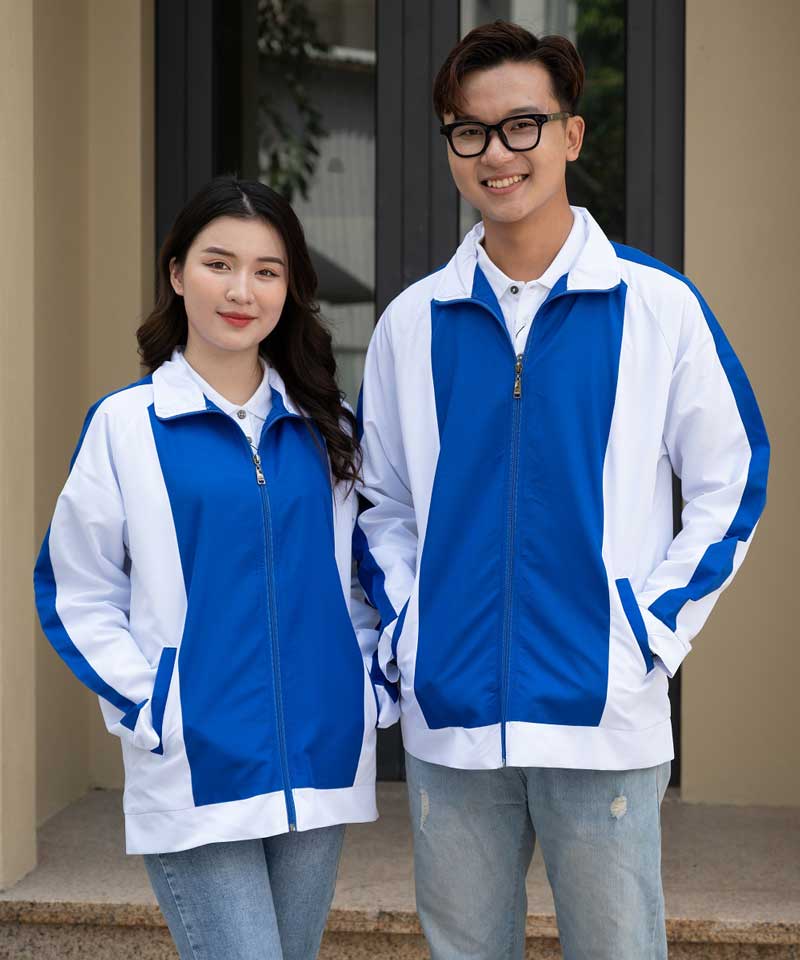 mau-dong-phuc-ao-khoac-gio-xanh-trang